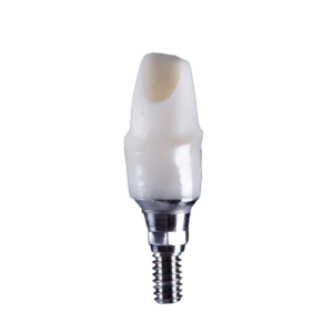 Zirconia Custom Abutment with Ti-Base